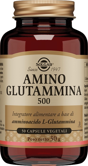 AMINO GLUTAMMINA 500 50 CAPSULE VEGETALI - Parafarmacia Mostacciano