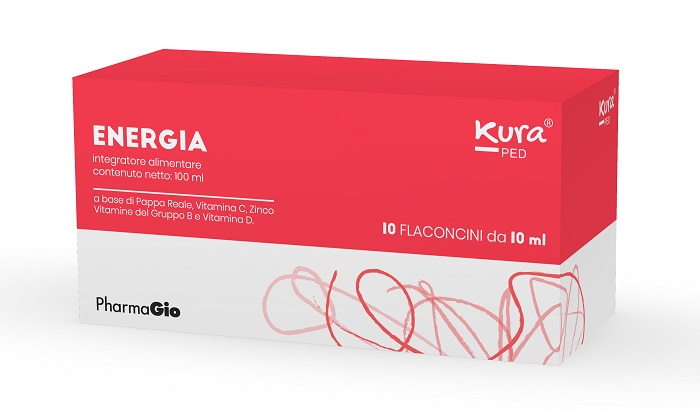 KURA PED ENERGIA 10 FLACONCINI X 10 ML - Parafarmacia Mostacciano