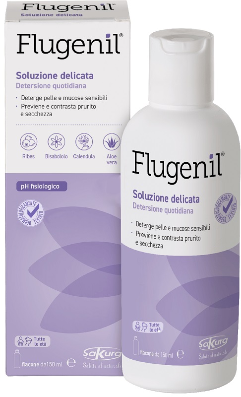 FLUGENIL SOLUZIONE INTIMA DELICATA 150 ML - Parafarmacia Mostacciano