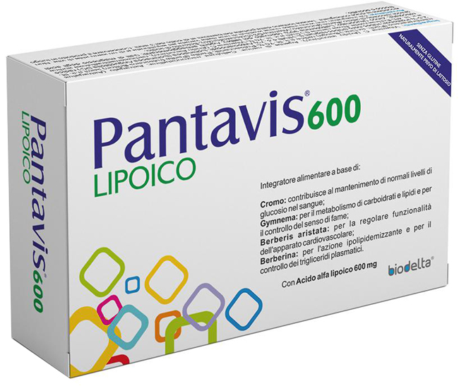 PANTAVIS 600 LIPOICO 30 COMPRESSE - Parafarmacia Mostacciano