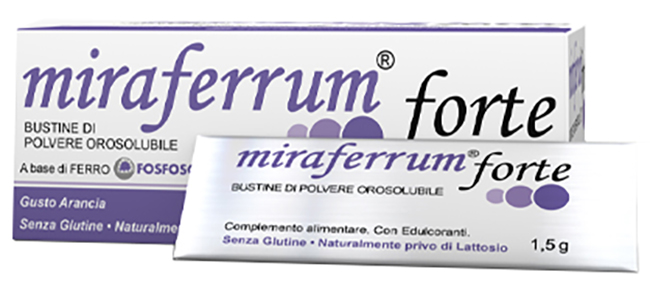 MIRAFERRUM FORTE 20 BUSTINE DA 1,5 G - Parafarmacia Mostacciano