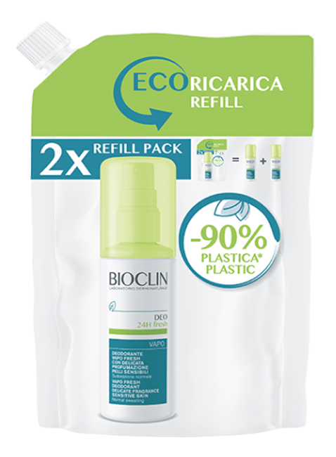 BIOCLIN DEO 24H FRESH VAPO RICARICA 200 ML - Parafarmacia Mostacciano