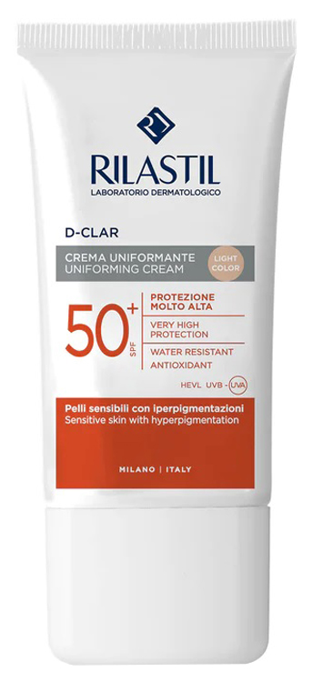 RILASTIL SUN SYSTEM D-CLAR LIGHT SPF50+ 40 ML - Parafarmacia Mostacciano