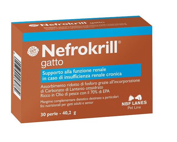 NEFROKRILL GATTO 30 PERLE - Parafarmacia Mostacciano
