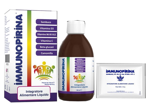 IMMUNOPIRINA 150 ML + BUSTINA DA 6,5 G - Parafarmacia Mostacciano
