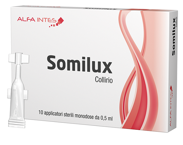 SOMILUX COLLIRIO 10 APPLICATORI STERILI MONODOSE DA 0,5 ML - Parafarmacia Mostacciano