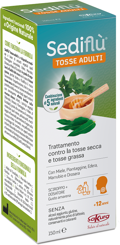 SEDIFLU TOSSE ADULTI 150 ML - Parafarmacia Mostacciano