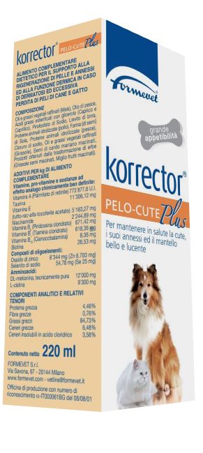KORRECTOR PELO CUTE PLUS 220 ML - Parafarmacia Mostacciano
