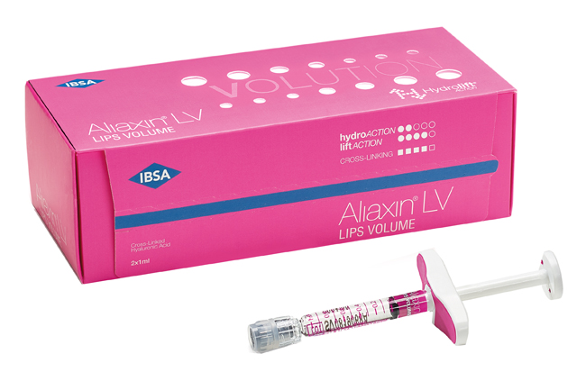 SIRINGA INTRADERMICA ALIAXIN LV LIPS VOLUME ACIDO IALURONICO CROSS-LINKATO 2 SIRINGHE X 1ML - Parafarmacia Mostacciano