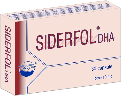 SIDERFOL DHA 30 CAPSULE - Parafarmacia Mostacciano