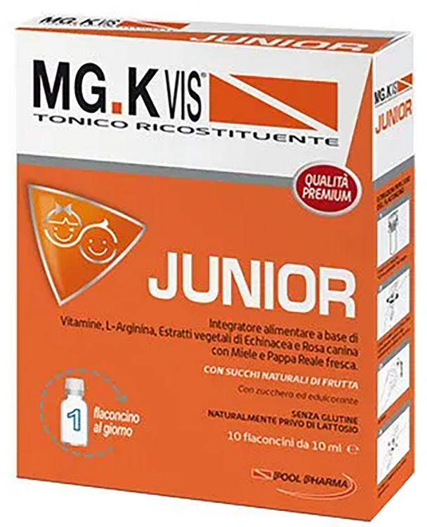 MGK VIS TONICO RICOSTITUENTE JUNIOR 10 FLACONCINI DA 10 ML - Parafarmacia Mostacciano