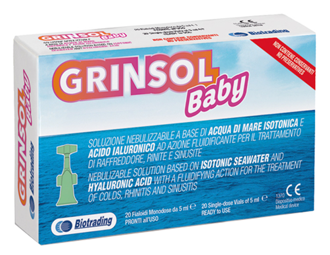 GRINSOL BABY 20 FIALE DA 5 ML - Parafarmacia Mostacciano