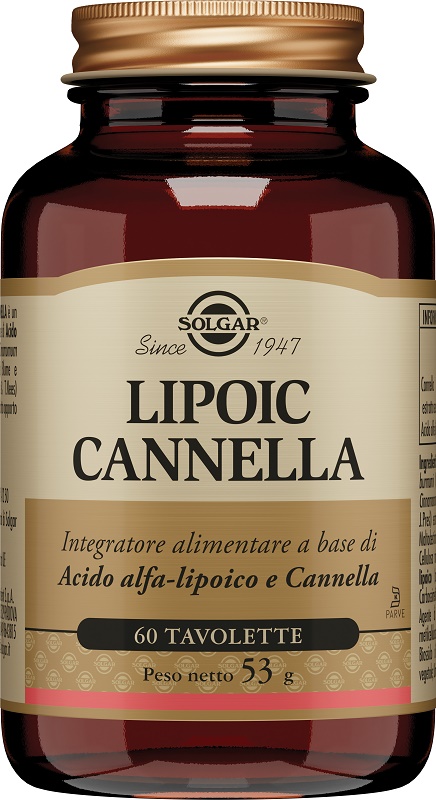 LIPOIC CANNELLA 60 TAVOLETTE - Parafarmacia Mostacciano