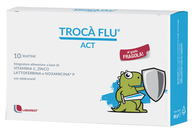 TROCA' FLU ACT 10 BUSTINE - Parafarmacia Mostacciano