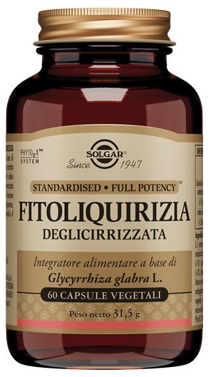 FITOLIQUIRIZIA DEGLICIRIZZATA 60 CAPSULE VEGETALI - Parafarmacia Mostacciano
