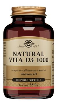NATURAL VITA D3 1000 100 PERLE SOFTGEL - Parafarmacia Mostacciano
