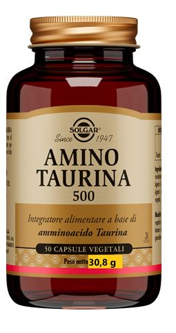 AMINO TAURINA 500 50 CAPSULE VEGETALI - Parafarmacia Mostacciano
