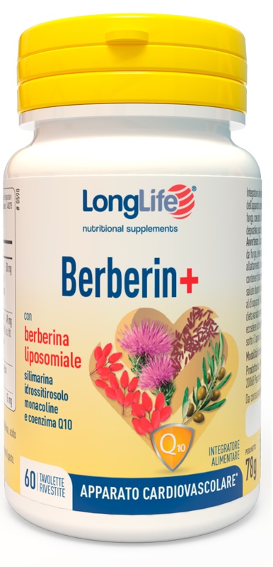 LONGLIFE BERBERIN+ 60 TAVOLETTE - Parafarmacia Mostacciano