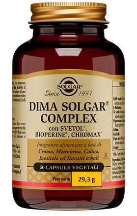 DIMA SOLGAR COMPLEX 60 CAPSULE VEGETALI - Parafarmacia Mostacciano