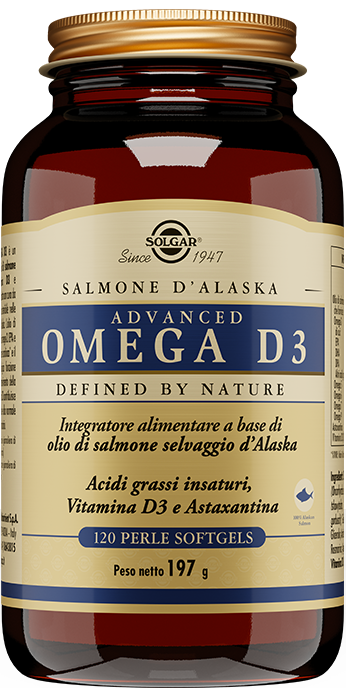 ADVANCED OMEGA D3 120 PERLE SOFTGEL - Parafarmacia Mostacciano