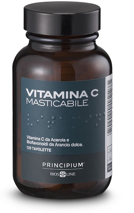 PRINCIPIUM VITAMINA C MASTICABILE 120 TAVOLETTE - Parafarmacia Mostacciano