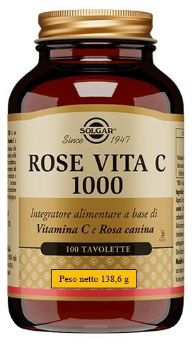 ROSE VITA C 1000 100 TAVOLETTE - Parafarmacia Mostacciano
