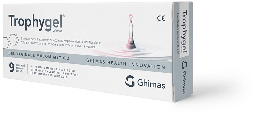 GEL VAGINALE MUCOMIMETICO TROPHYGEL GHIMAS 9 APPLICATORI MONOUSO DA 1 ML - Parafarmacia Mostacciano