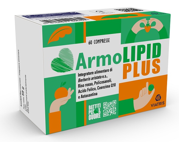ARMOLIPID PLUS 60 COMPRESSE EDIZIONE LIMITATA BATTITI PER IL CUORE 2024 - Parafarmacia Mostacciano