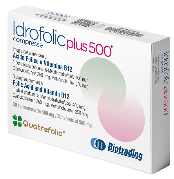 IDROFOLIC PLUS 500 30 COMPRESSE - Parafarmacia Mostacciano
