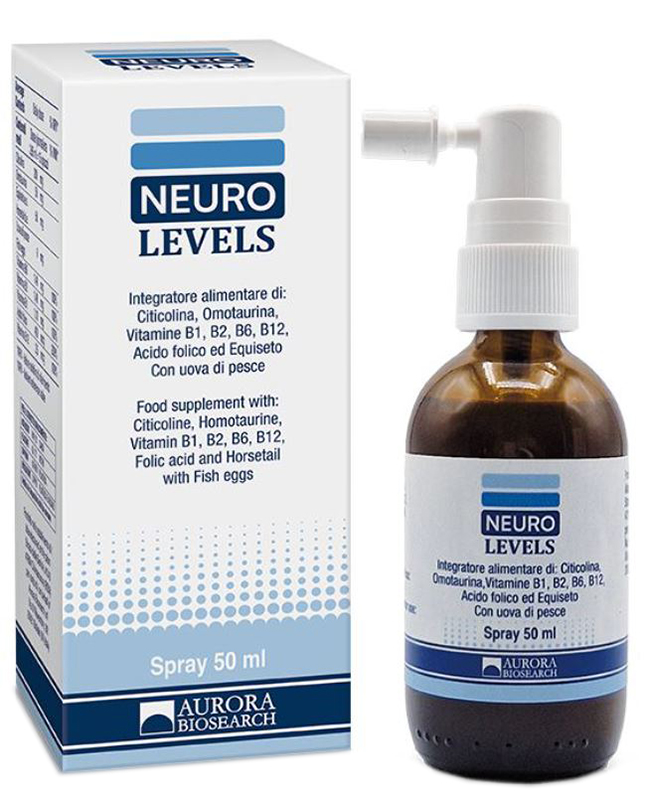 NEURO LEVELS SPRAY 50 ML - Parafarmacia Mostacciano