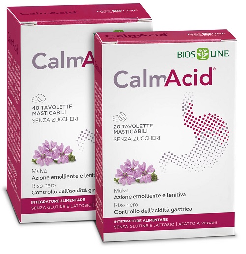 CALMACID 20 TAVOLETTE MASTICABILI - Parafarmacia Mostacciano