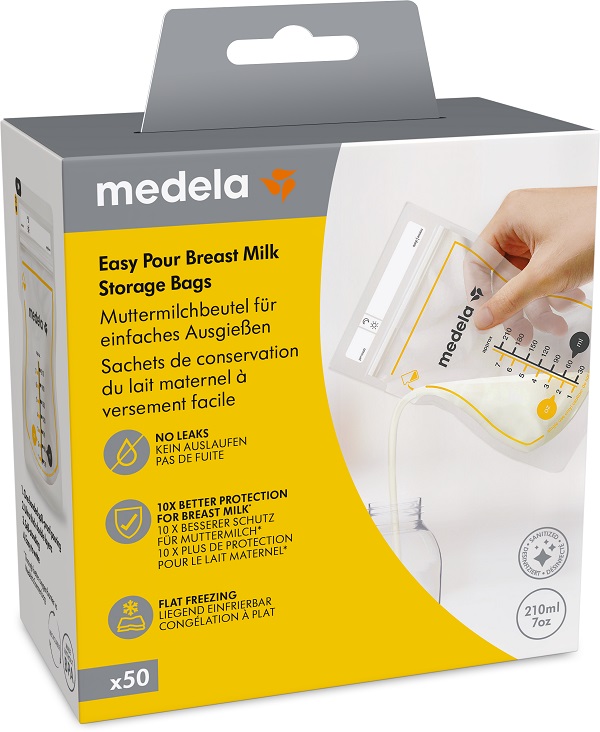 EASY POUR SACCA CONSERVAZIONE LATTE MATERNO 50 PEZZI - Parafarmacia Mostacciano