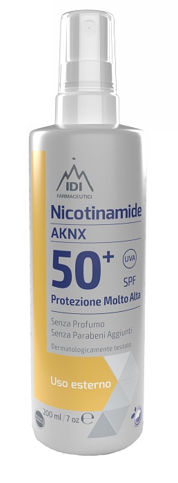 NICOTINAMIDE AKNX SPF50+ 200 ML - Parafarmacia Mostacciano