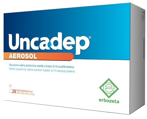 UNCADEP AEROSOL 20 FIALE MONODOSE DA 5 ML - Parafarmacia Mostacciano