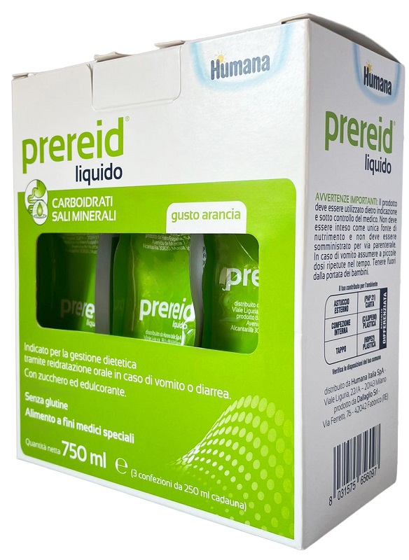 PREREID LIQUIDO 3 PEZZI DA 250 ML HUMANA - Parafarmacia Mostacciano