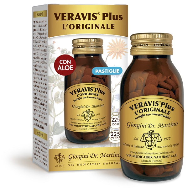 VERAVIS PLUS L'ORIGINALE PASTIGLIE CON FERMENTI LATTICI 90 G - Parafarmacia Mostacciano