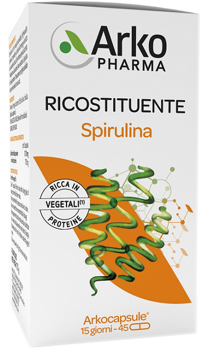 ARKOCPS SPIRULINA 45 CAPSULE - Parafarmacia Mostacciano