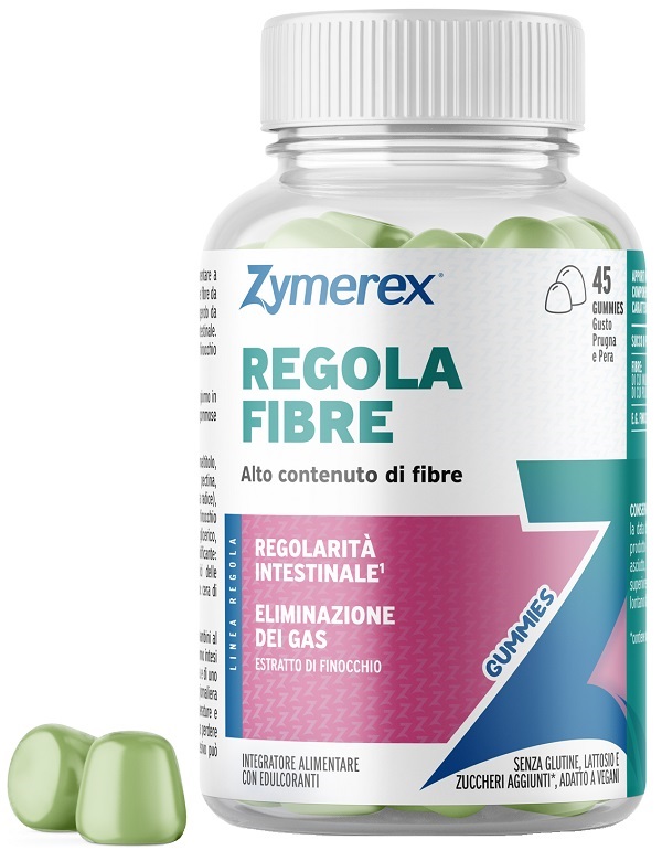 ZYMEREX REGOLA FIBRE 45 GUMMIES - Parafarmacia Mostacciano