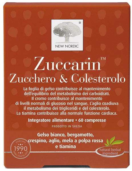 ZUCCARIN ZUCCHERO & COLESTEROLO 60 COMPRESSE - Parafarmacia Mostacciano