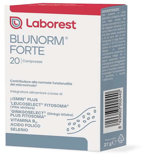 BLUNORM FORTE 20 COMPRESSE - Parafarmacia Mostacciano