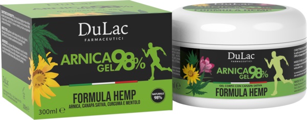 DULAC ARNICA 98% HEMP 300 ML - Parafarmacia Mostacciano