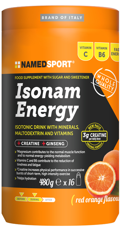 ISONAM ENERGY ORANGE 480 G - Parafarmacia Mostacciano