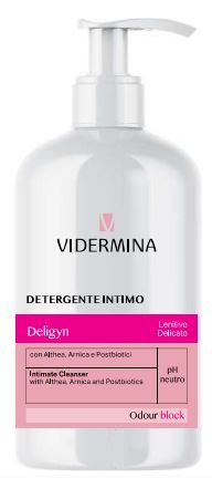 VIDERMINA DELIGYN DETERGENTE INTIMO 500 ML NUOVA FORMULAZIONE - Parafarmacia Mostacciano