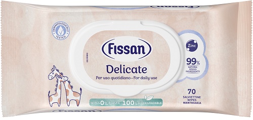 FISSAN SALVIETTE DELICATE NEW 70 PEZZI - Parafarmacia Mostacciano