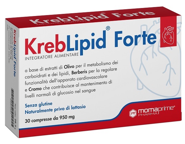 KREBLIPID FORTE 30 COMPRESSE 950 MG - Parafarmacia Mostacciano