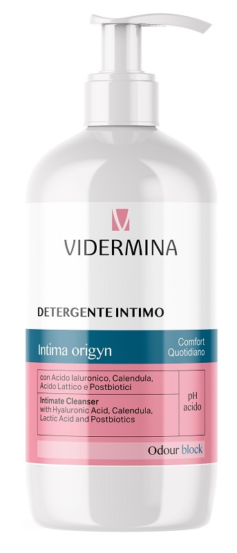 VIDERMINA INTIMA DETERGENTE 500 ML NUOVA FORMULA - Parafarmacia Mostacciano