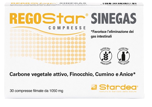 REGOSTAR SINEGAS 30 COMPRESSE FILMATE - Parafarmacia Mostacciano