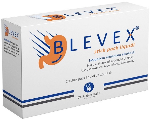 BLEVEX 20 STICK PACK LIQUIDI DA 15 ML - Parafarmacia Mostacciano