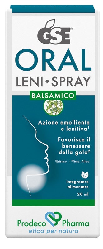 GSE ORAL LENI SPRAY 20 ML - Parafarmacia Mostacciano
