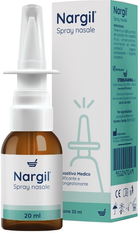 SPRAY NASALE NARGIL 20 ML - Parafarmacia Mostacciano